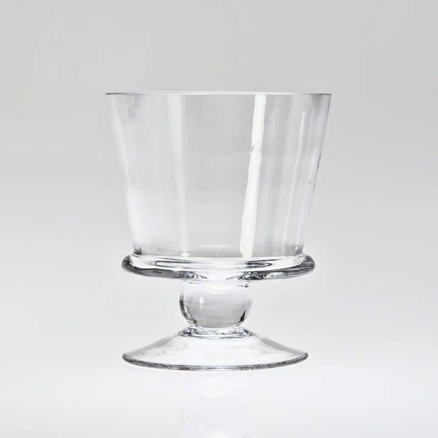 Pedestal Glass Vase