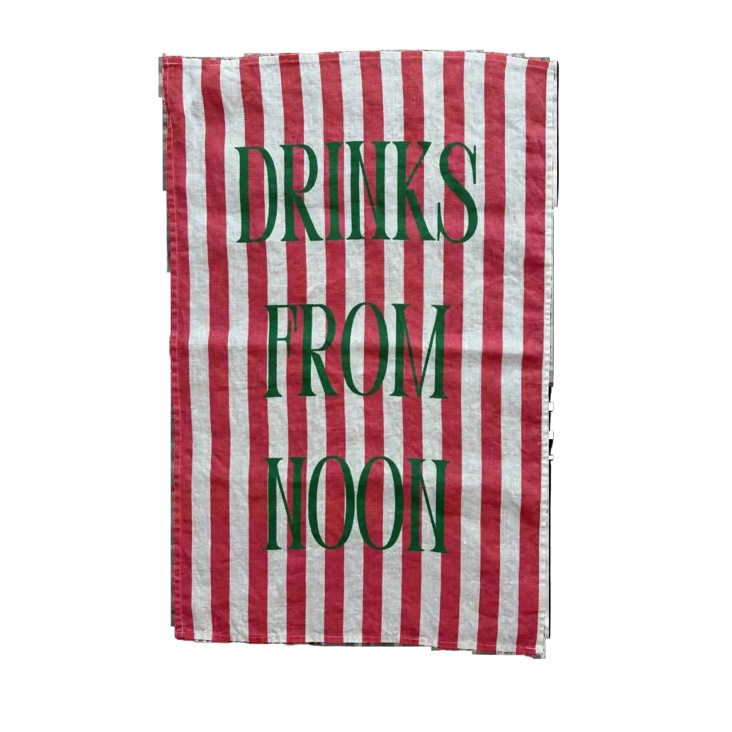 Drinks from Noon Linen Tea Towel