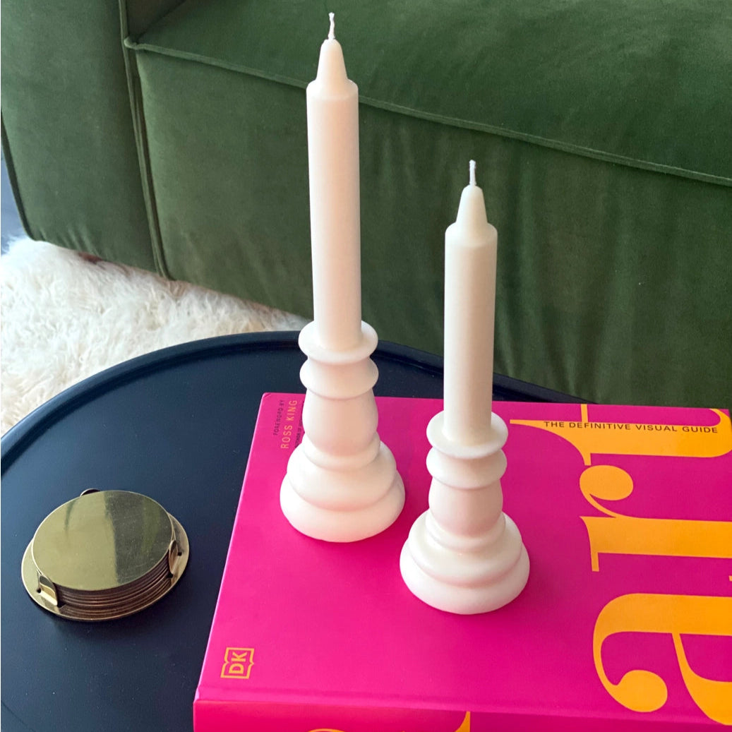 Ivory Candela Candles