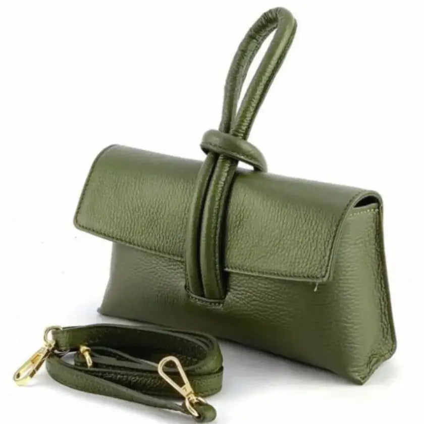 Olive Betty Leather Handbag