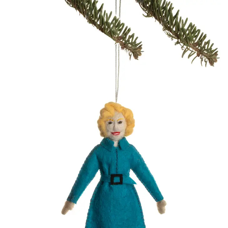 Betty White Ornament