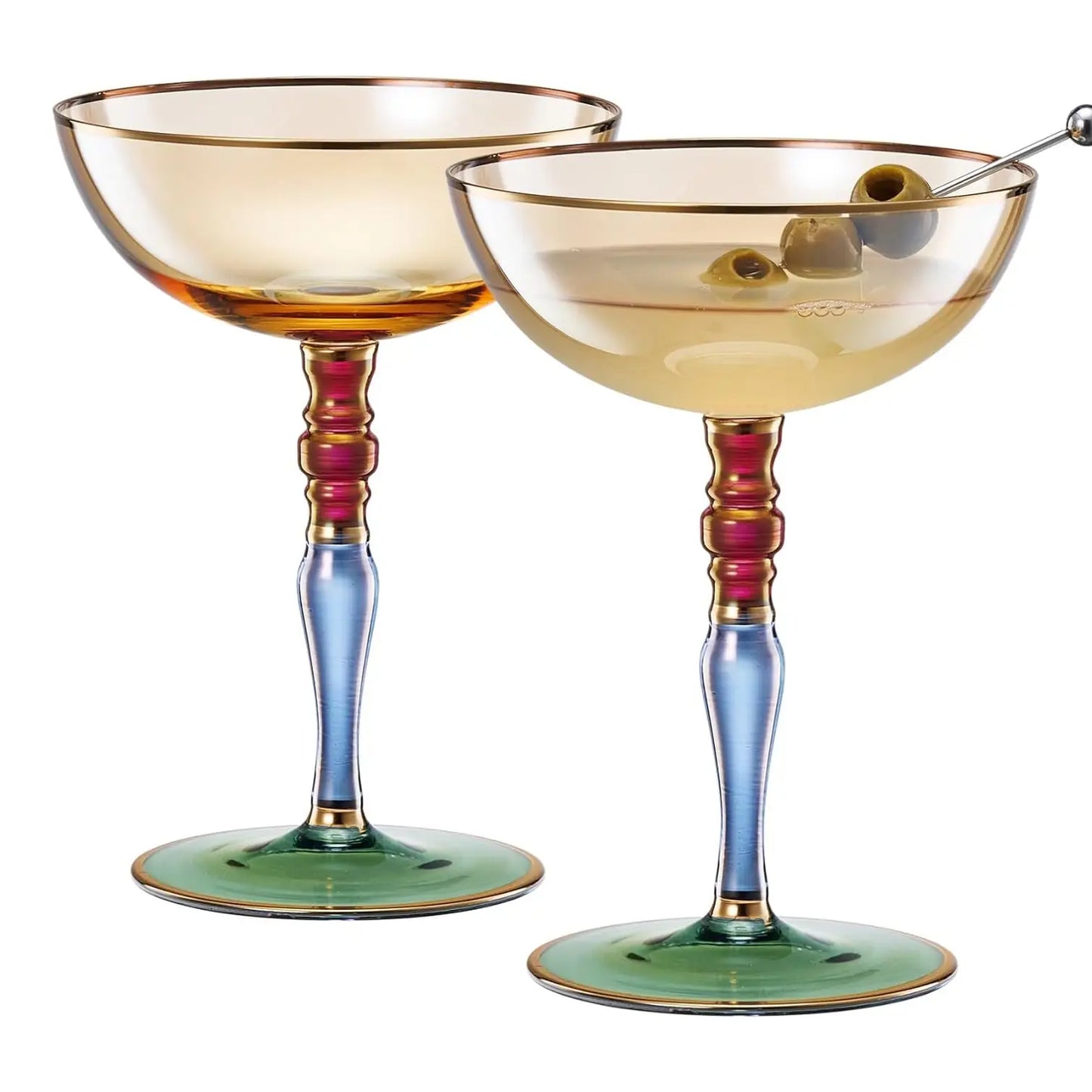 Italian Renaissance Coupe | Set of 6