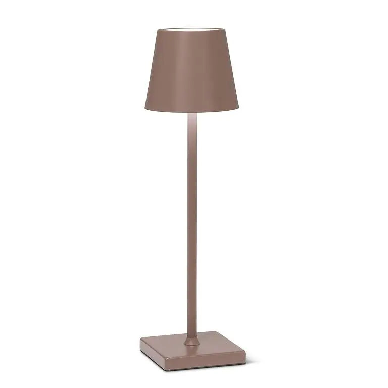 Brown Classic Shade LED Table Lamp | 15"
