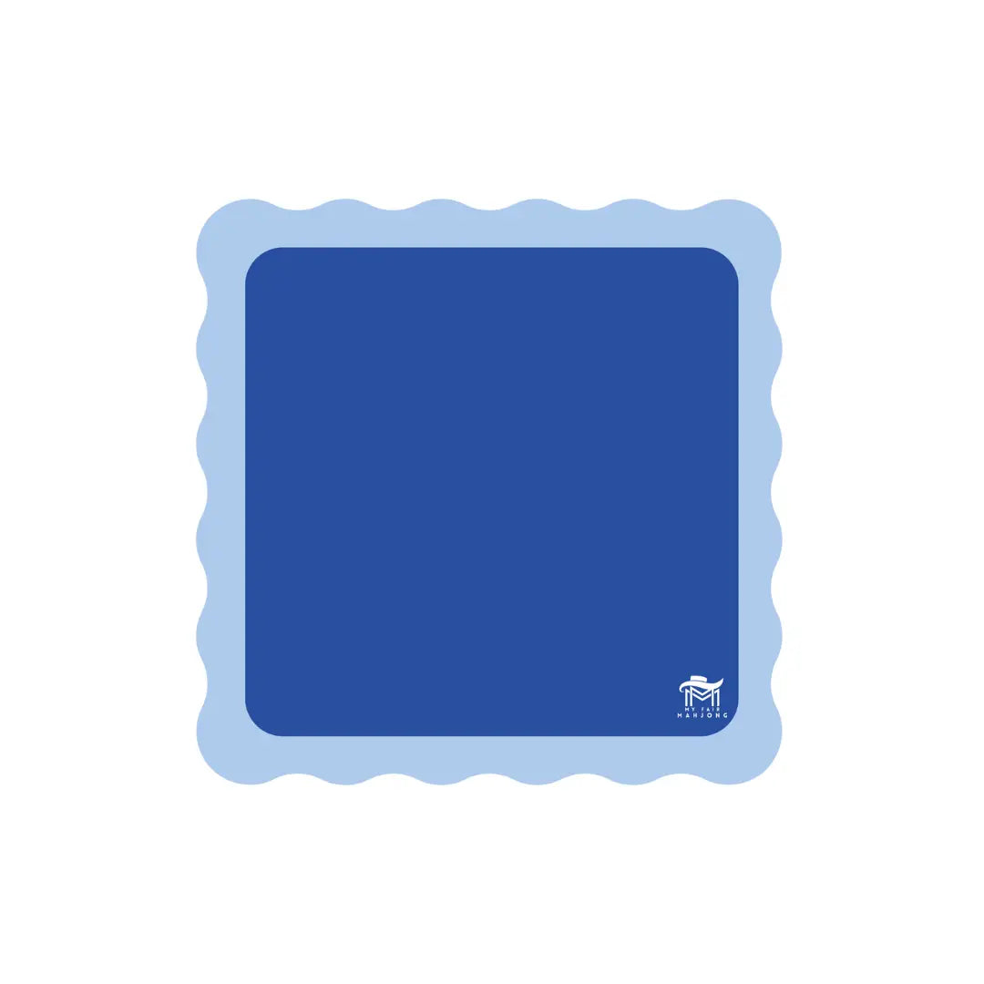 Mini Cobalt Travel Mahjong Mat