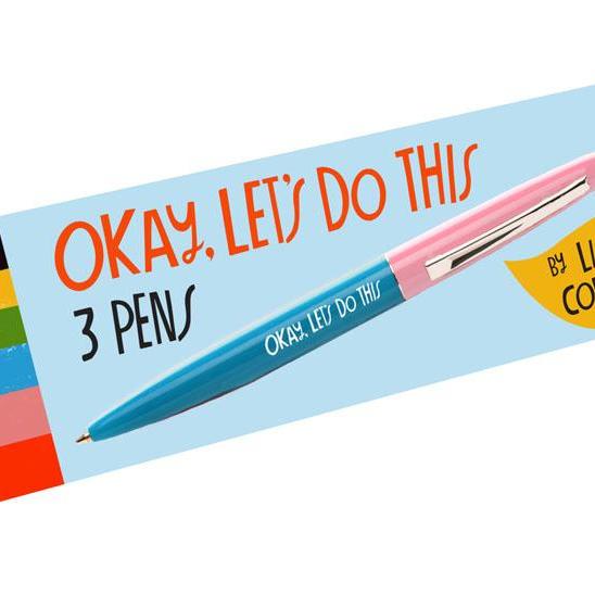 Okay, Let's Do This! 3 Pen Set