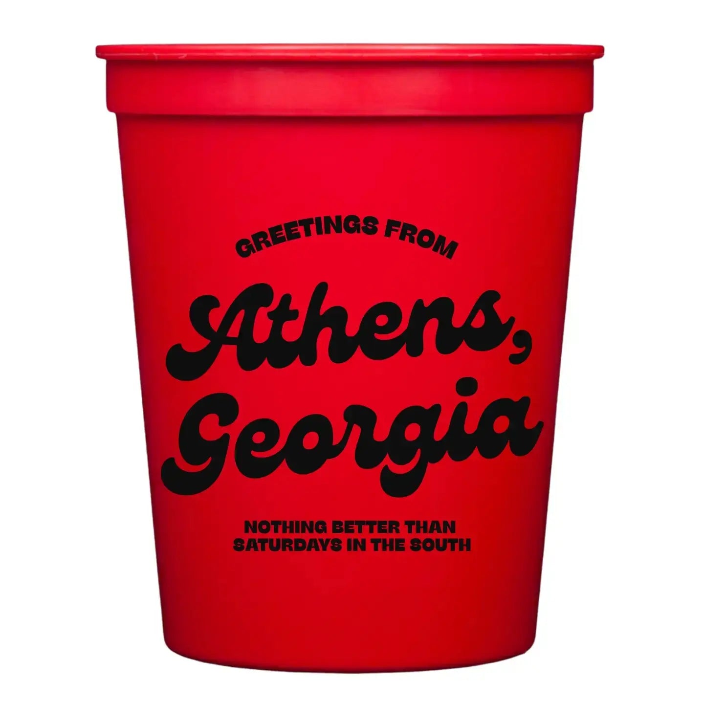 Greetings from Athens Stadium Cups | Set of 10