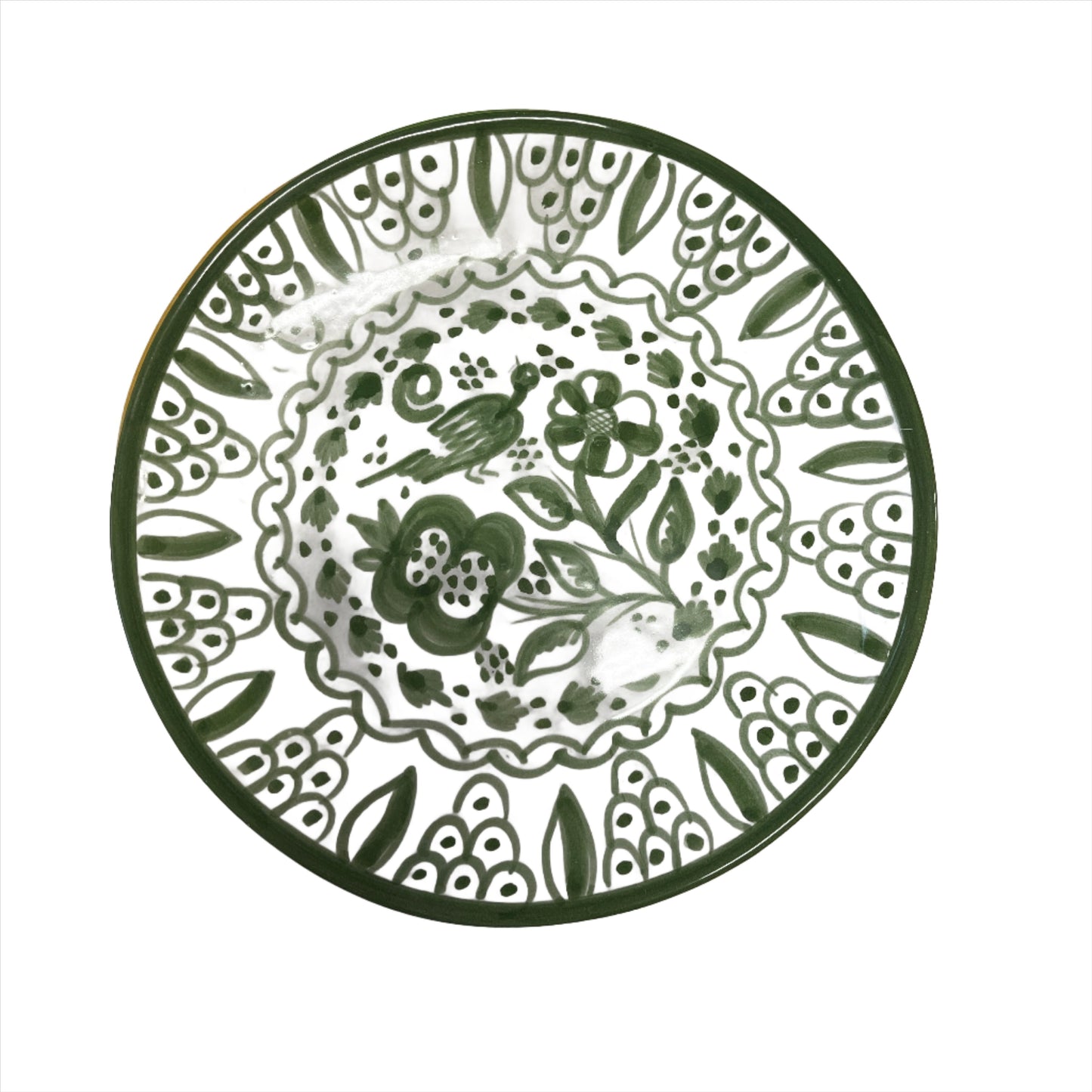 Ivy Green Jardin Dinner Plate
