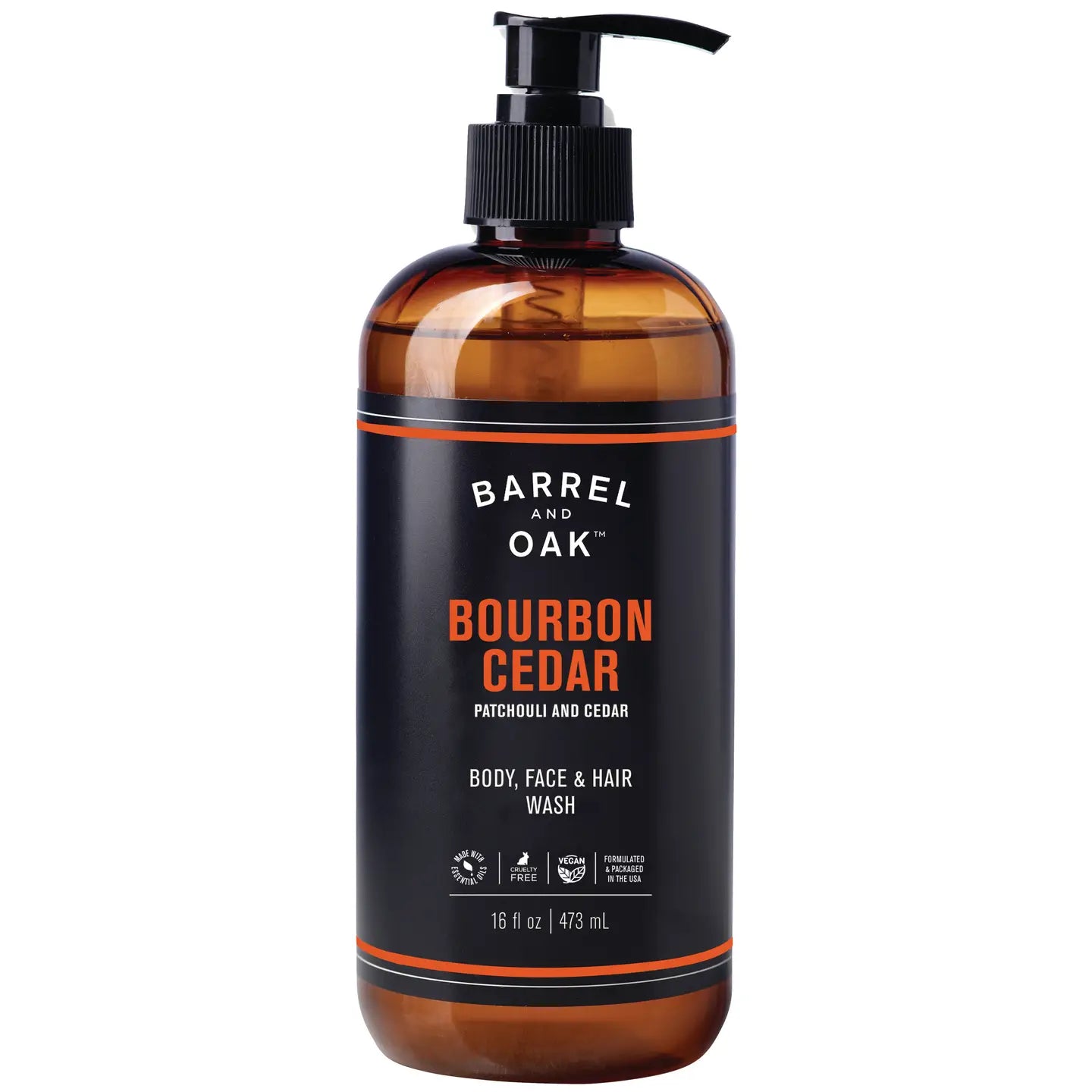 Bourbon Cedar All-in-One Wash