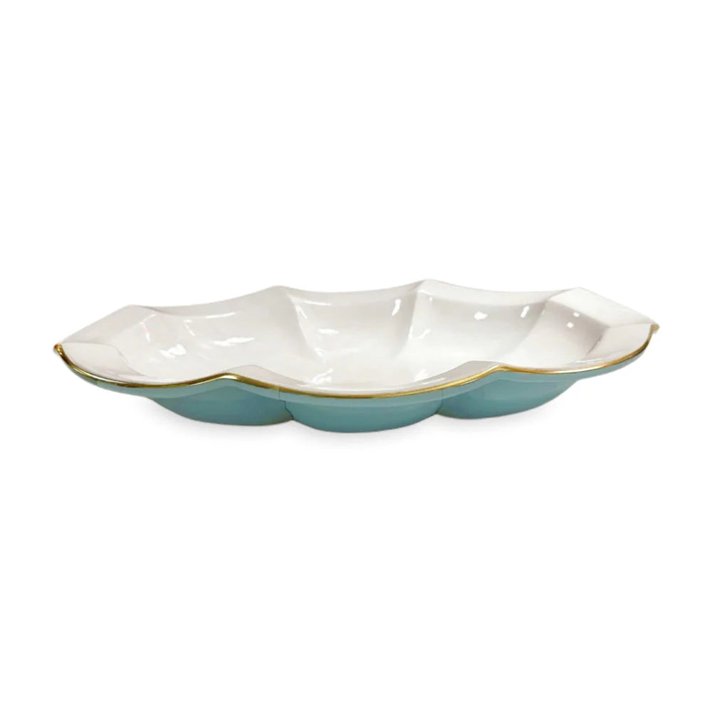 Turquoise Encanto Devon Oval Platter