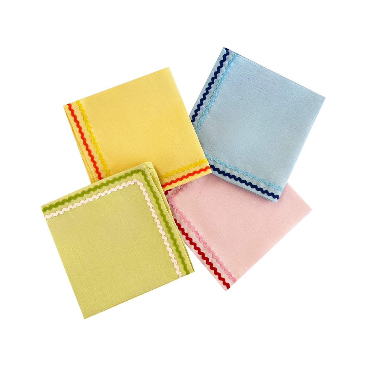 Ric Rac Linen Napkins | Set of 2