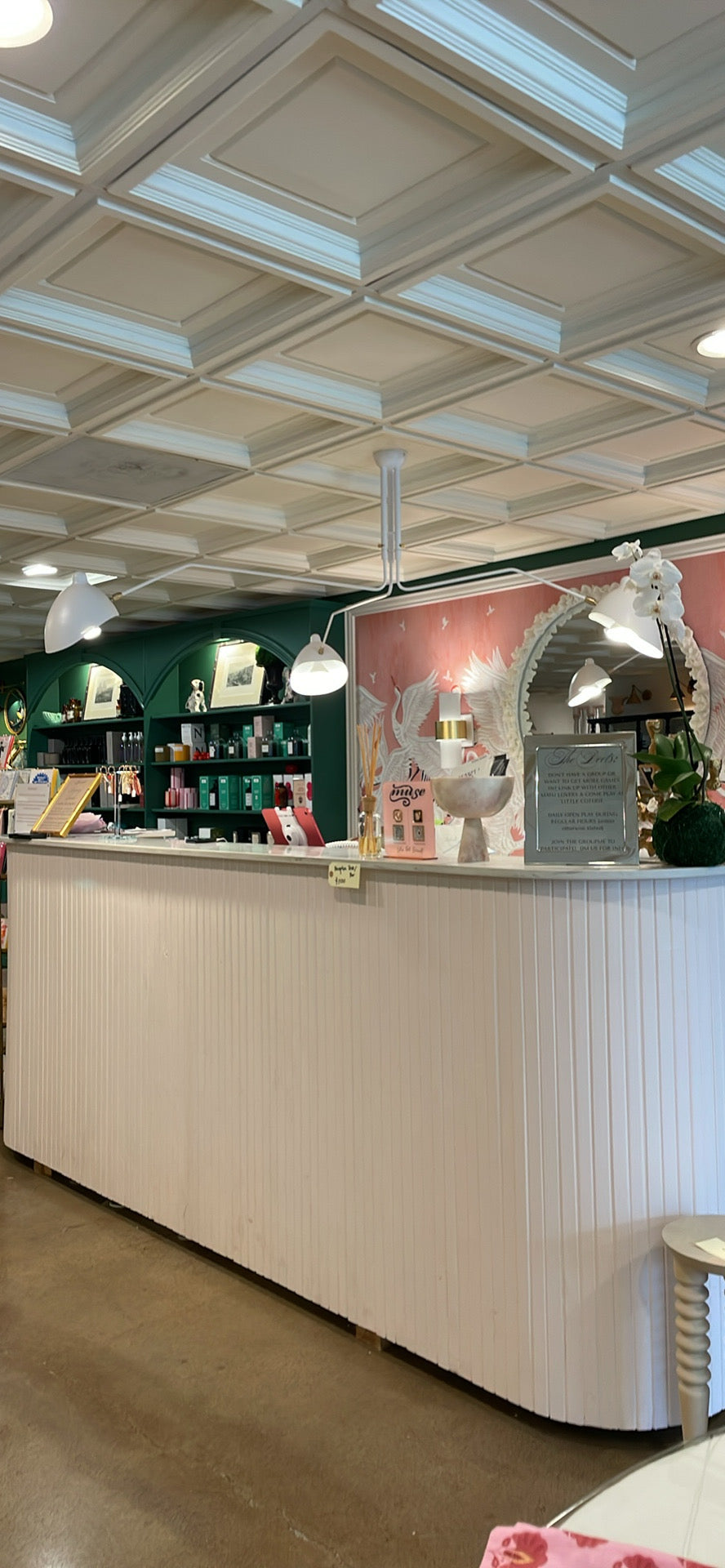 Marble Topped Bar/POS