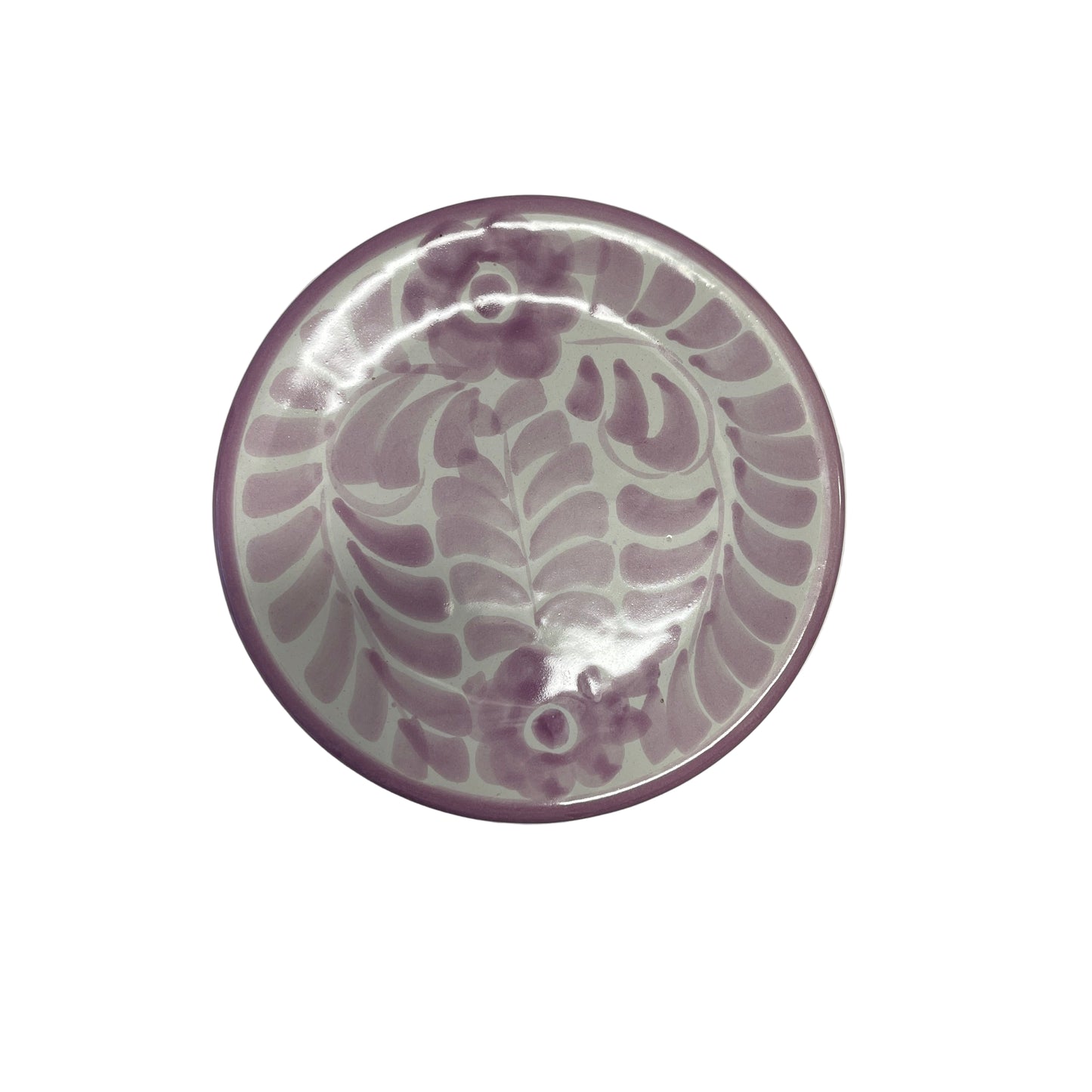 Sarita Lavender Dos Flores Salad Plate