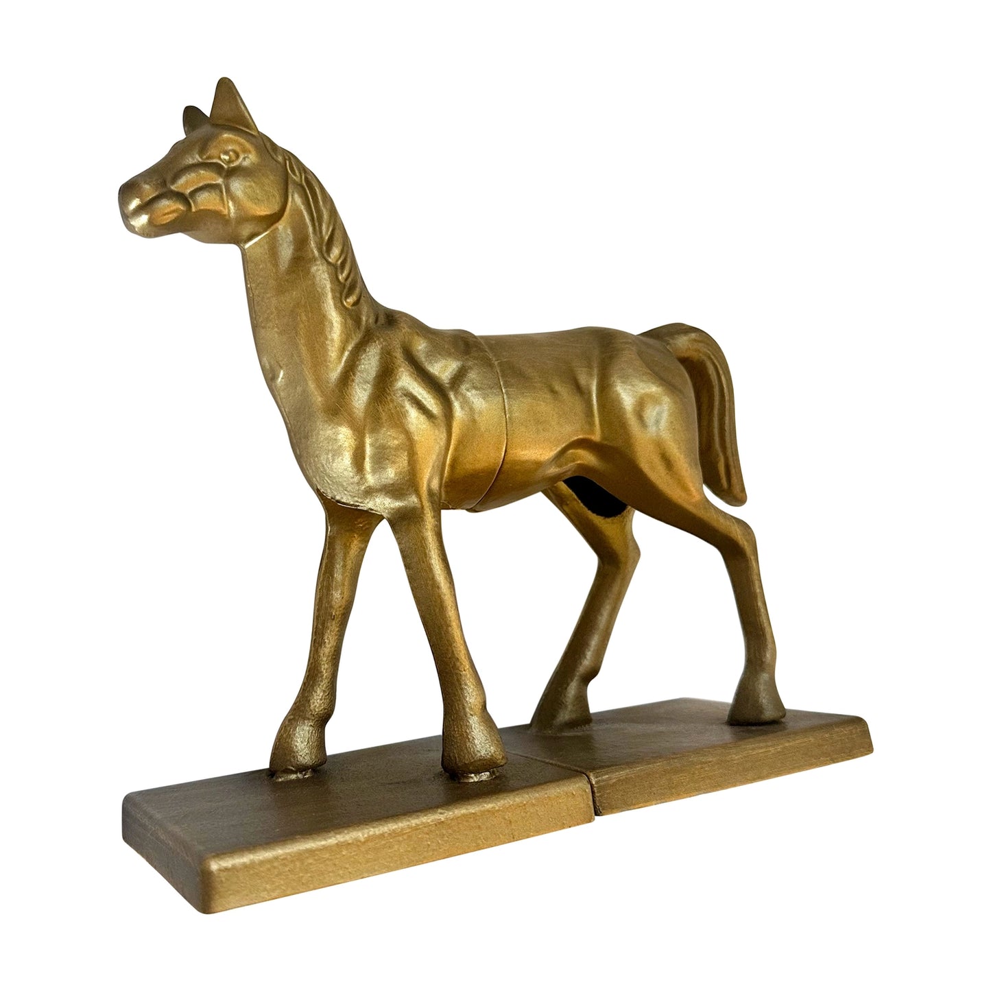 Bronze Horse Decorative Bookend Set