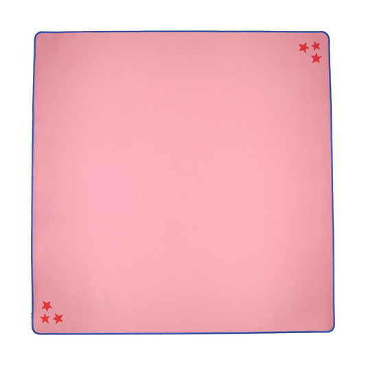Pink Corner Stars Mahjong Mat