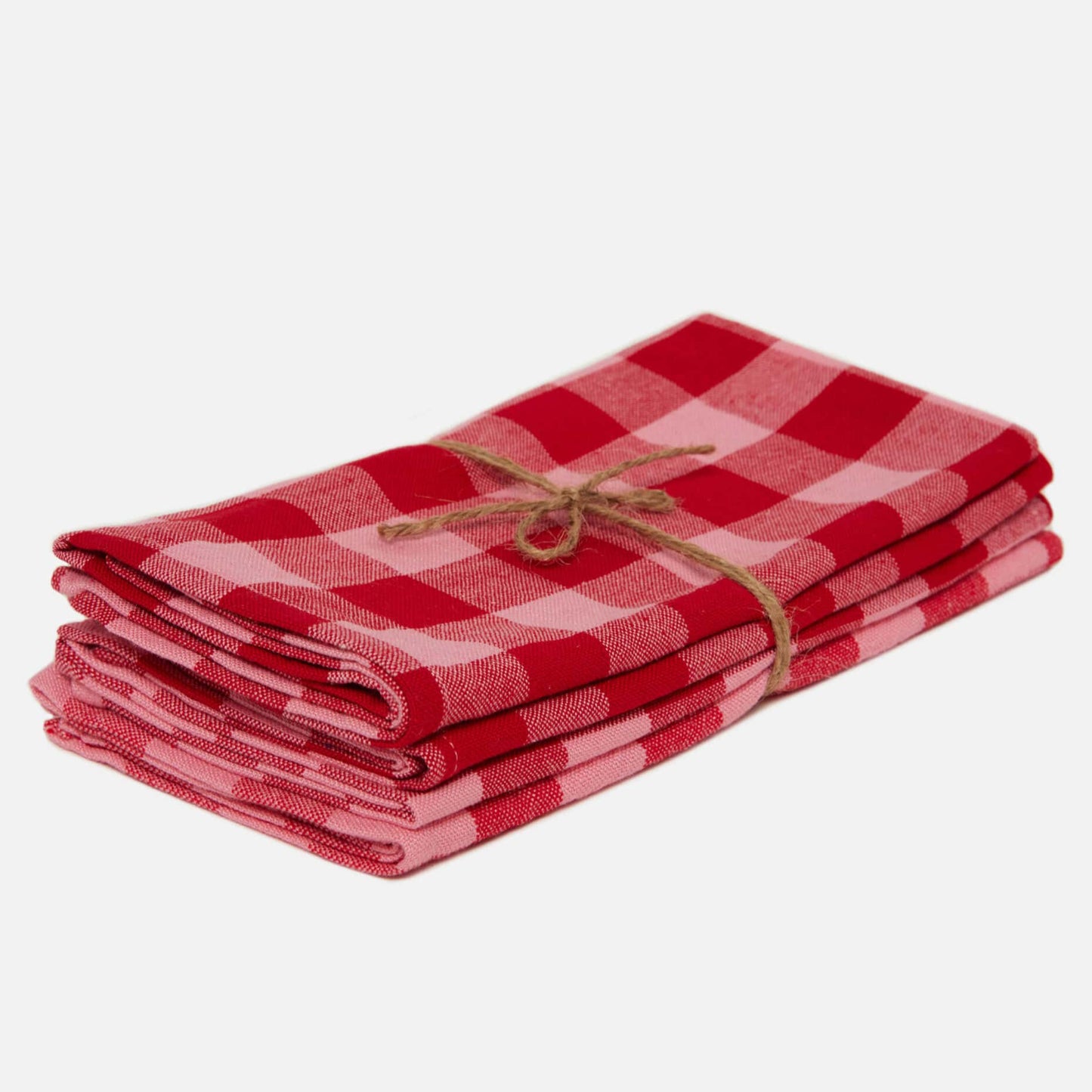Gingham Valentine Napkins | Set of 4