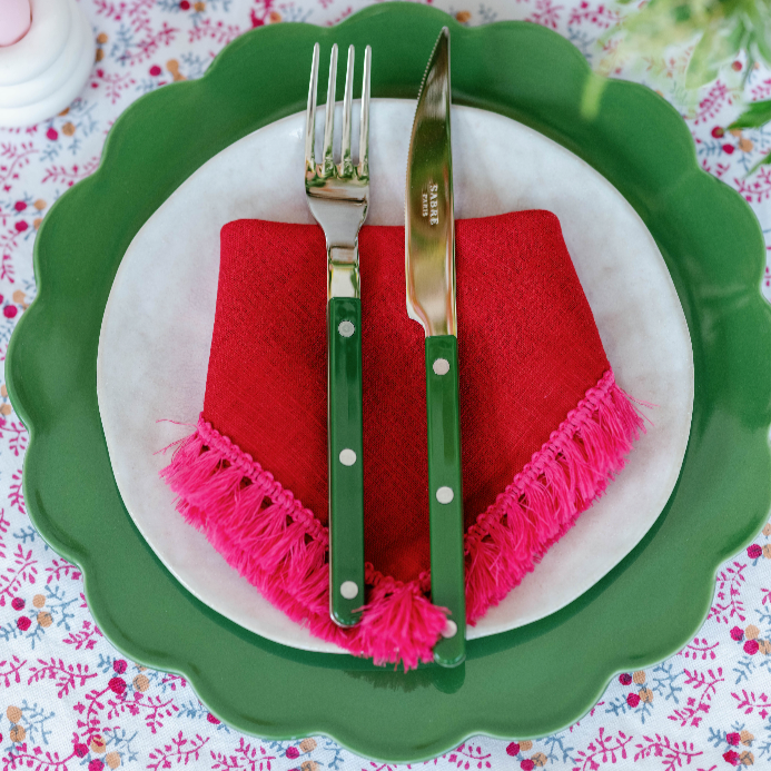 Green Bistrot Flatware | 5 Piece Set