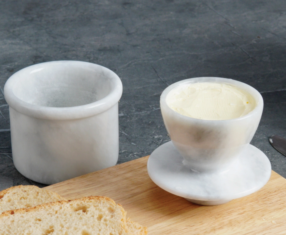 Marble Butter Keeper