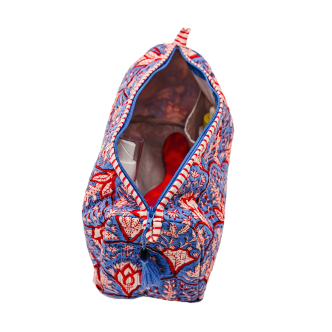 Medium Blue Arch Toiletry Bag