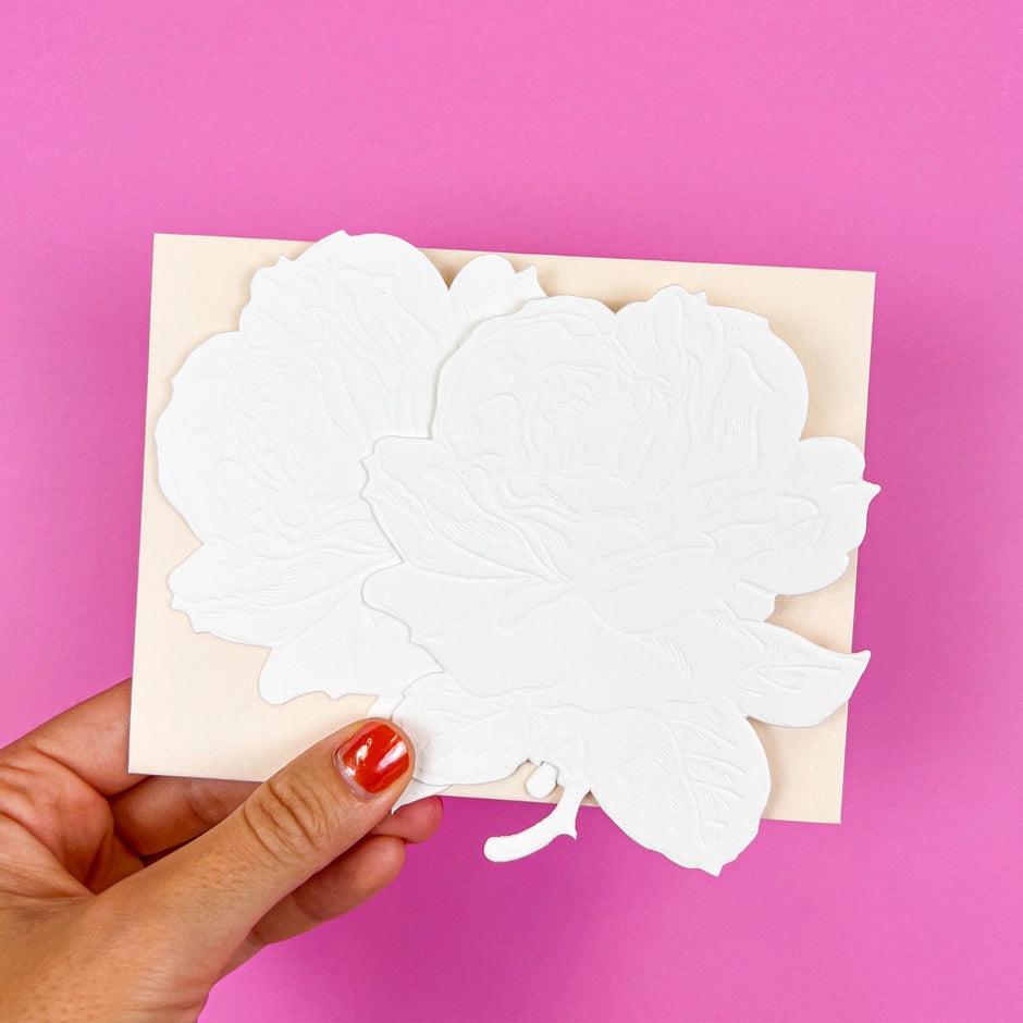 White Rose Stationery Set