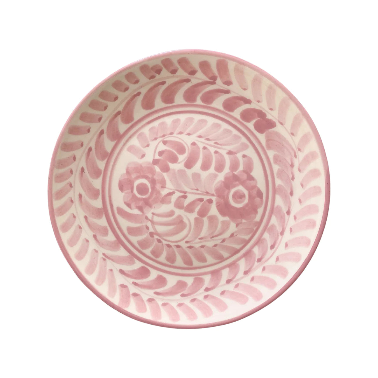 Bea Blush Dos Flores Dinner Plate