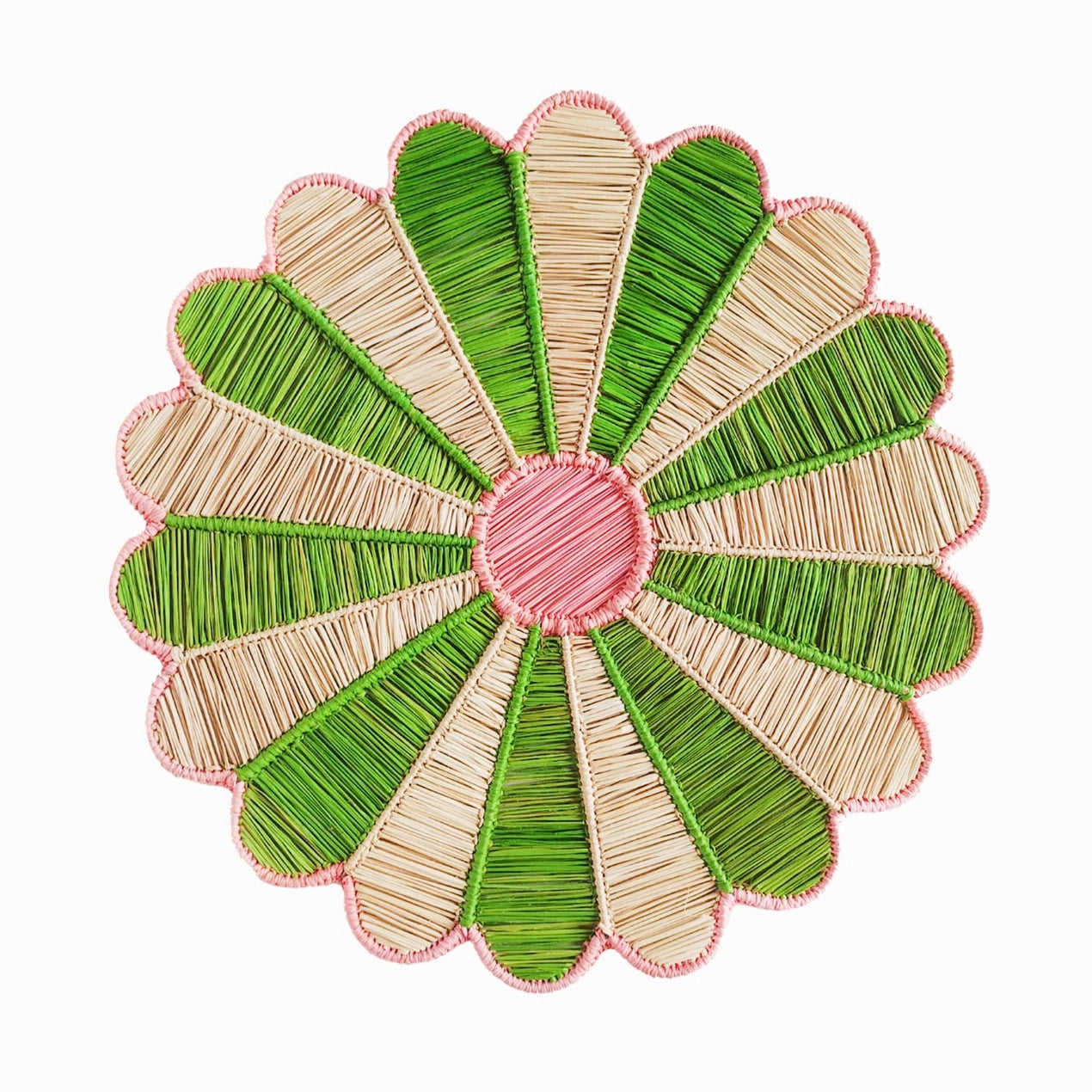 Green + Pink Margarita Placemat