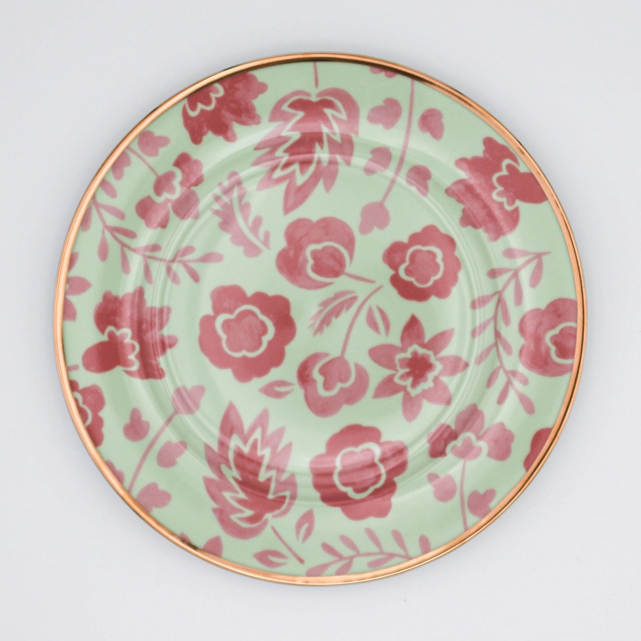 Pistachio + Lychee Leaf Dinner Plate