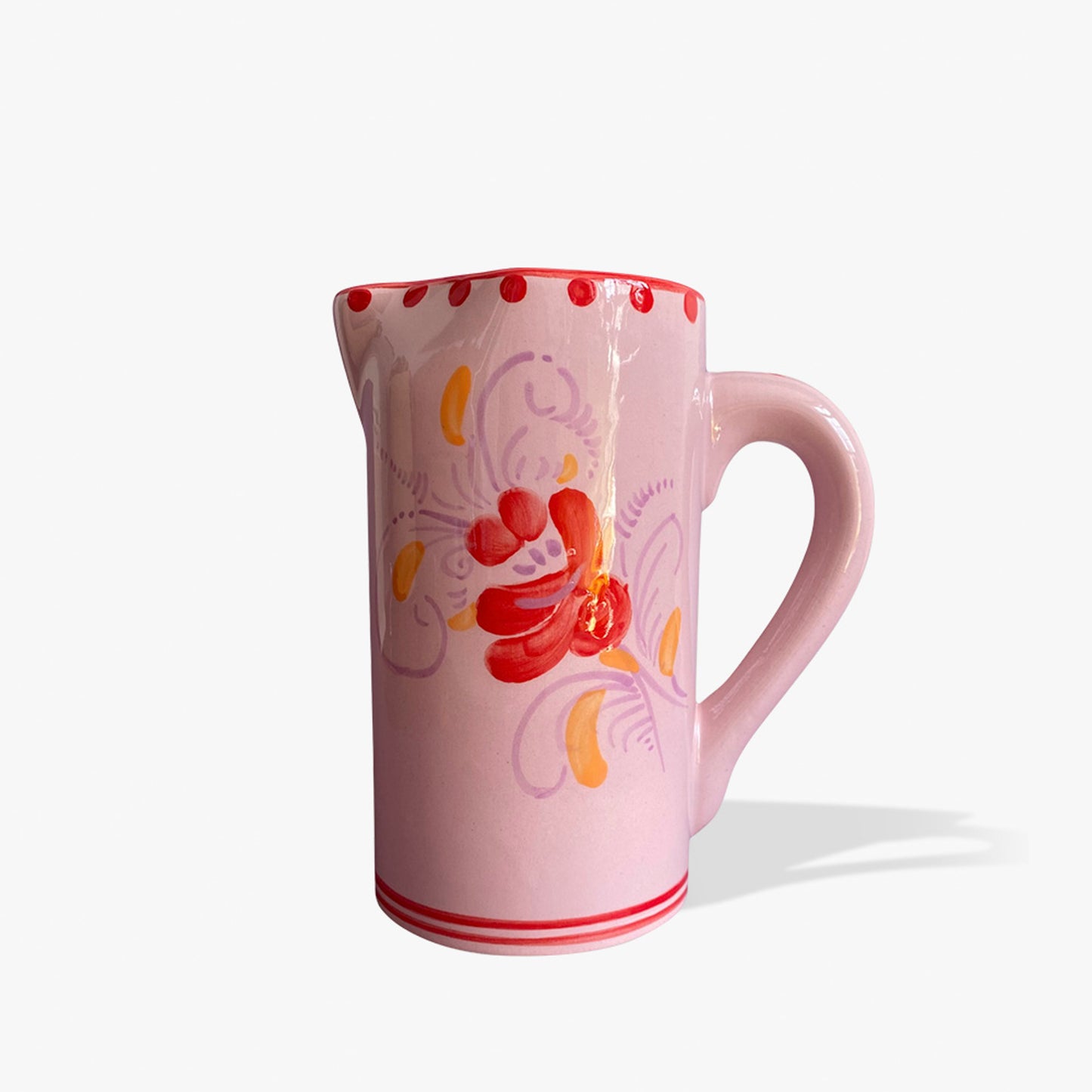 Lilac + Red Drunk In Love Jug