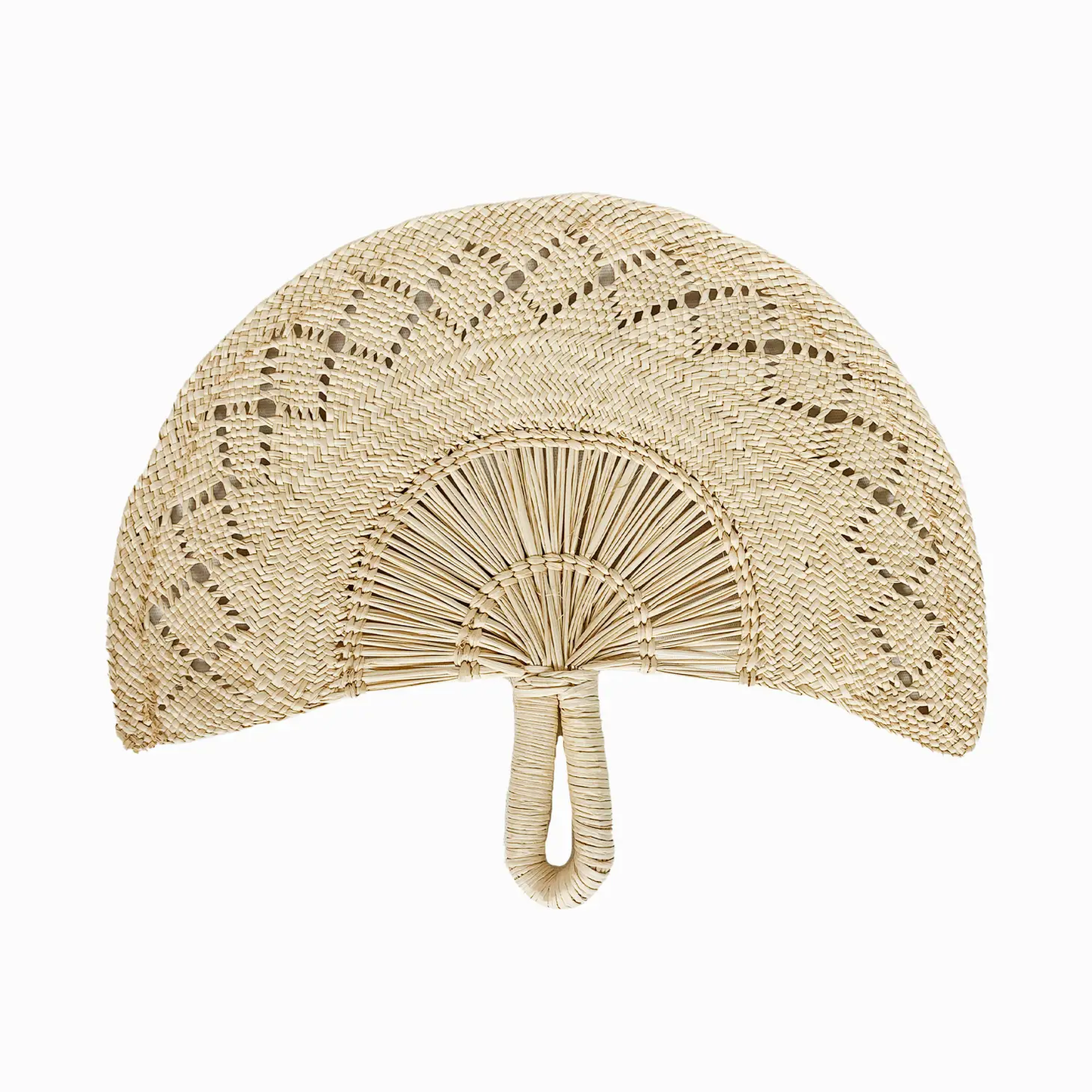 Toquilla Calado Hand Fan