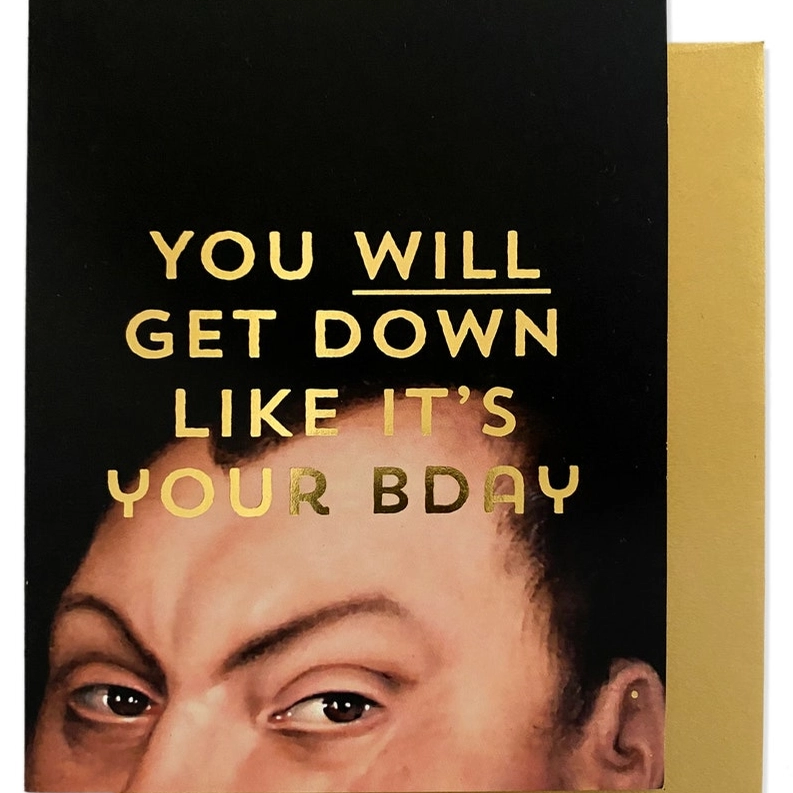Get Down Greeting Card