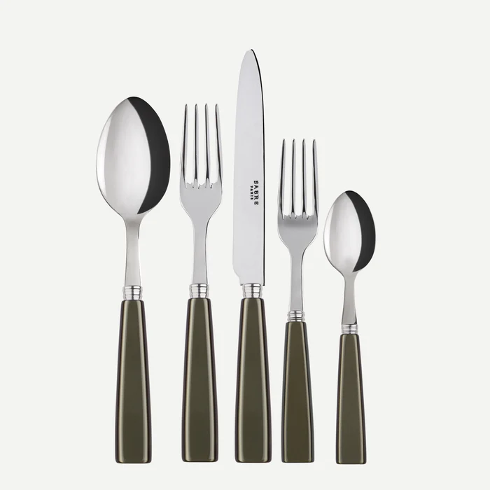 Olive Icone Flatware | 5 Piece Set