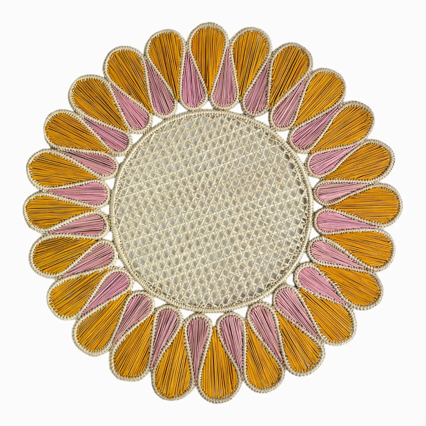 Pink + Orange Drops Placemat