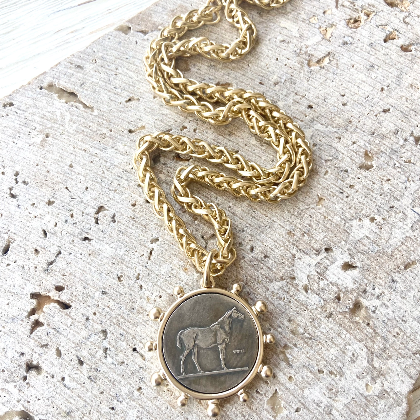 Elephant 2025 coin necklace