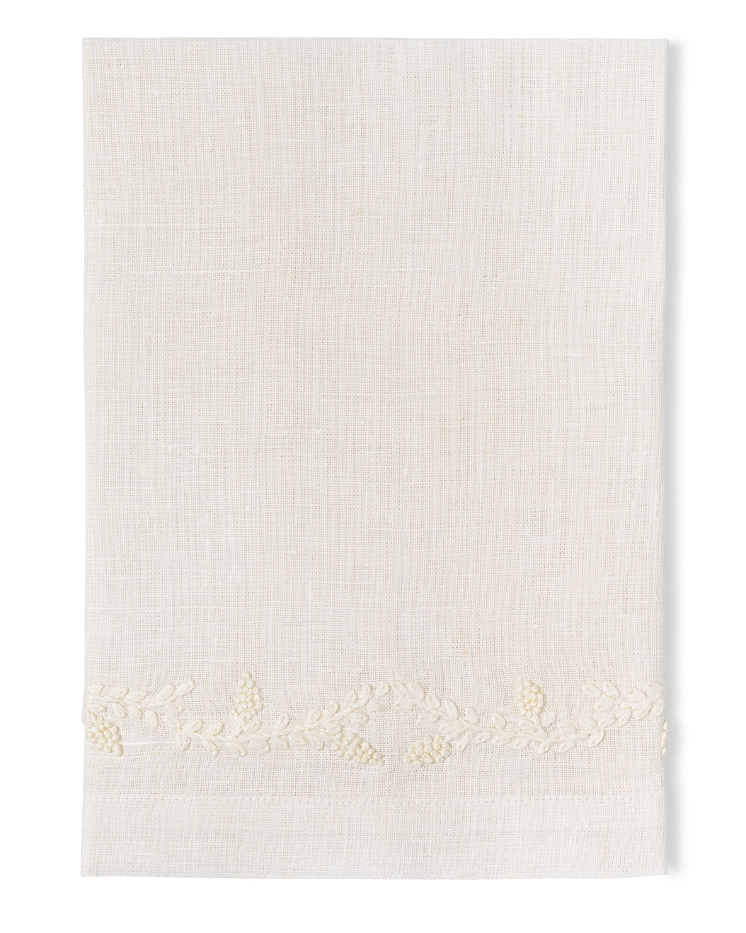 Oyster Prism Vine Linen Cocktail Napkin