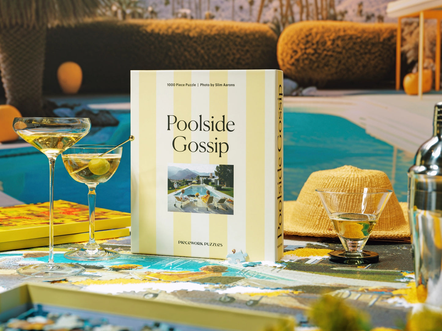 Slim Aaron's Poolside Gossip 1000 Piece Puzzle