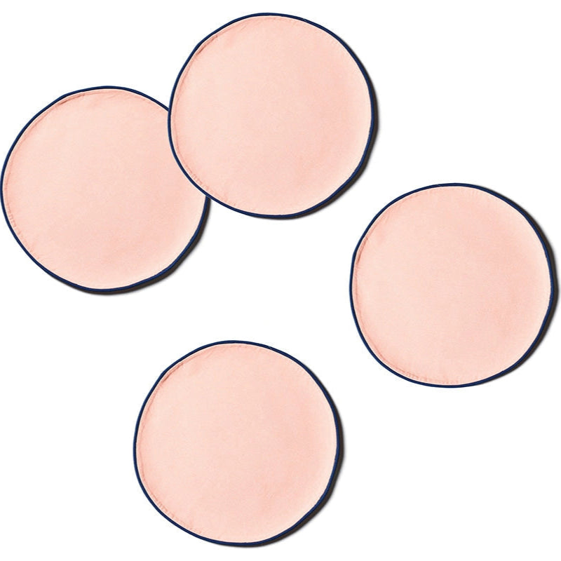 Round Color Block Placemats | Set of 4