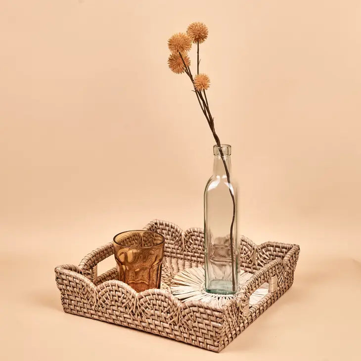 Mariposa Rattan Tray