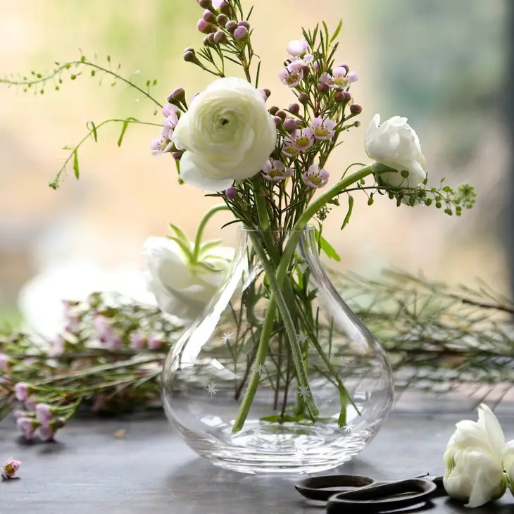 Crystal Star Vase