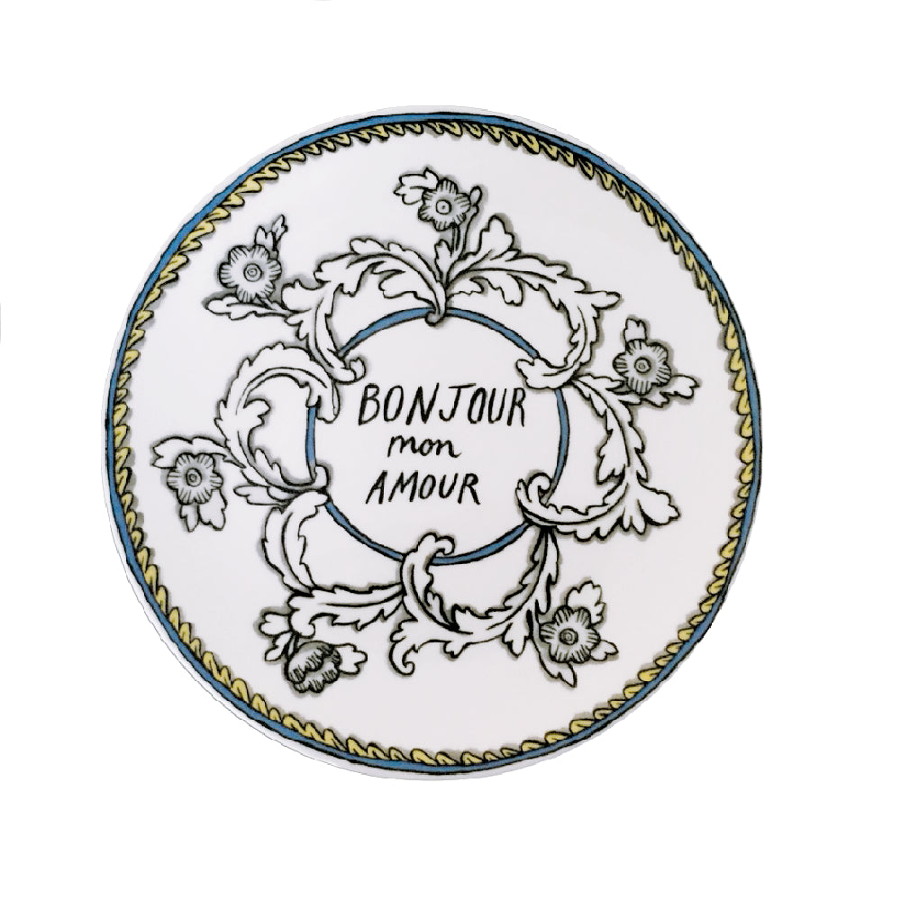 Bonjour Mon Amour Dessert + Salad Plate