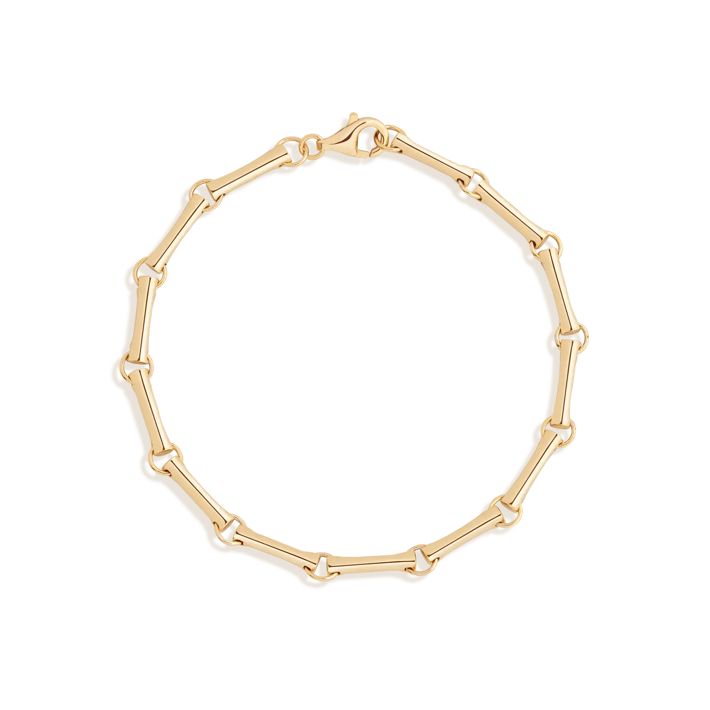 Gold Vermeil Bar Chain Bracelet