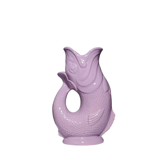 Large Lilac Gluggle Jug