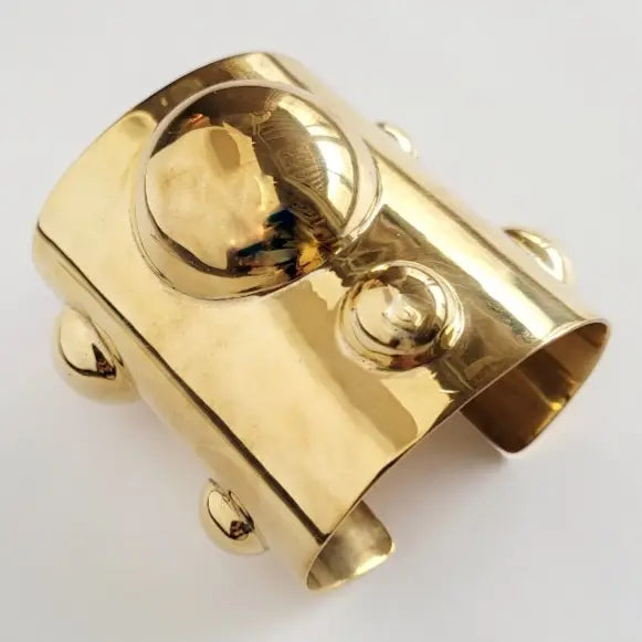 Brass Domus Cuff Bracelet