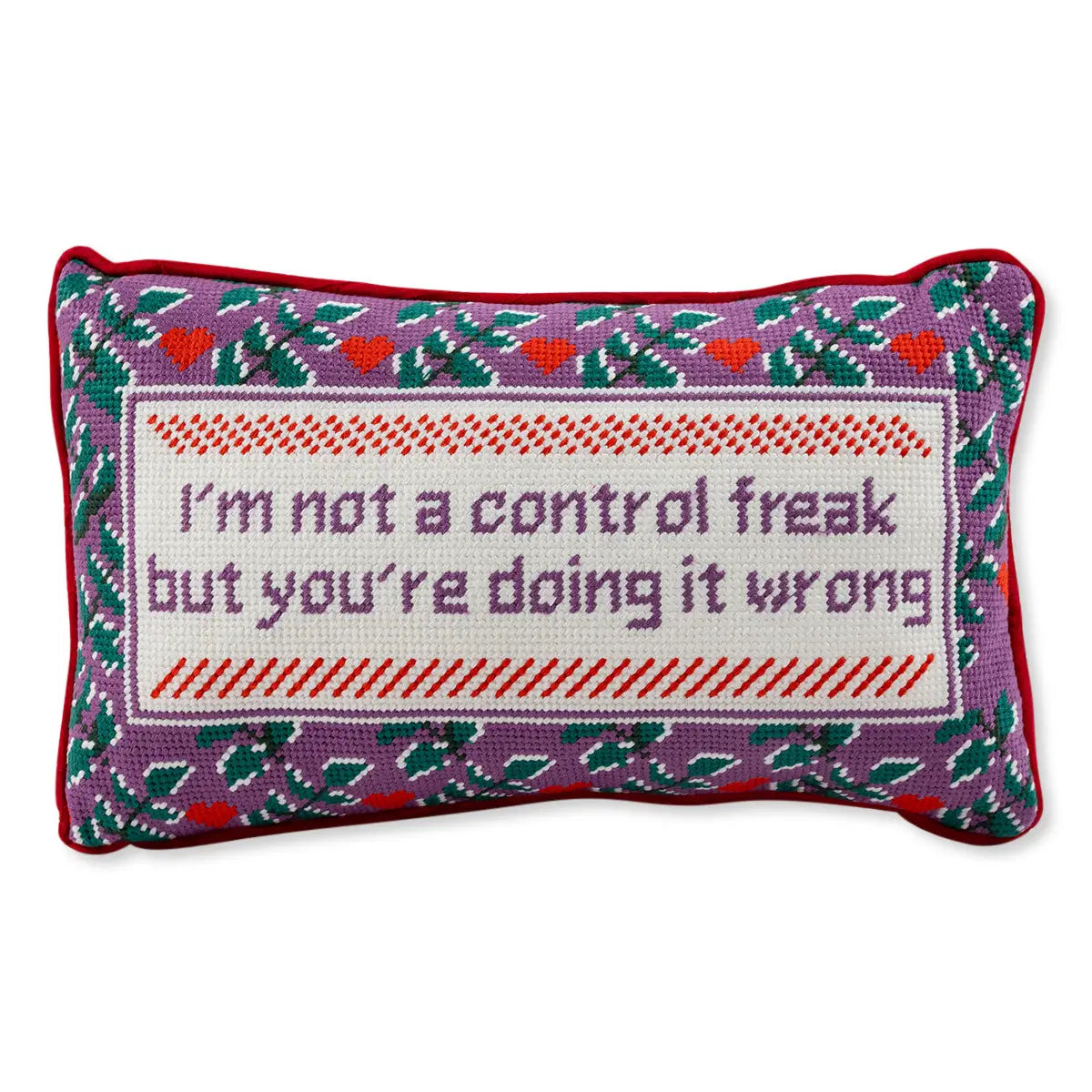 Furbish Studio Needlepoint Pillow - Thumbnail 3