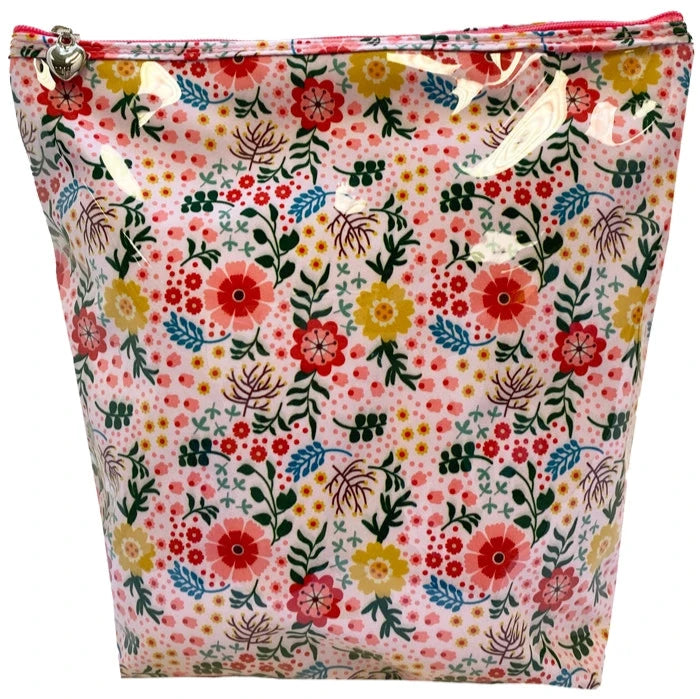 Large Posies Cosmetic Bag