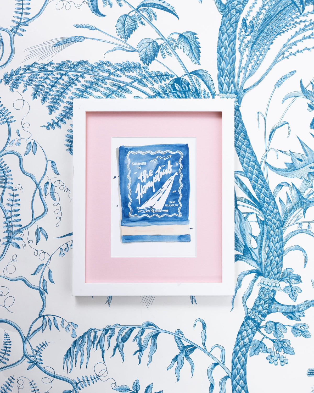 The Hamptons Matchbook Art Print