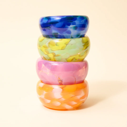 Glass Blown Nest Bowl