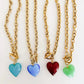Amore Murano Glass Heart Necklace