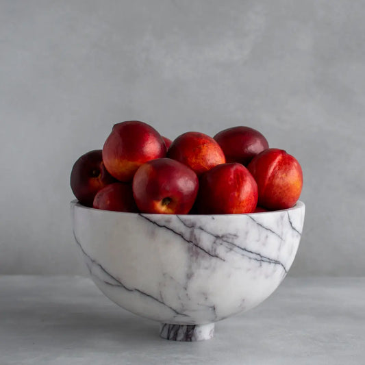 Marble Fruit Bowl