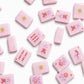 Petal Pink Tradewind Mahjong Tile Set