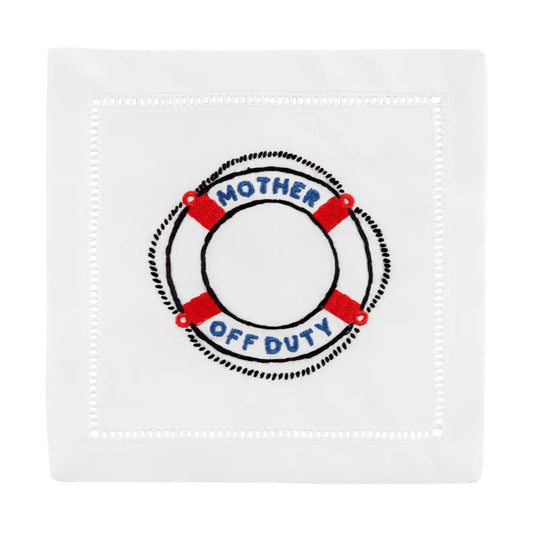 Mother Off Duty Cocktail Napkins | Set of 4