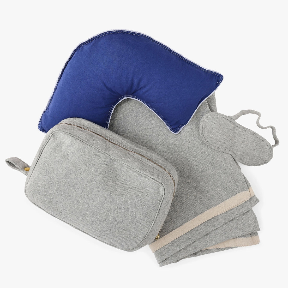 Custom Globetrotter Travel Set with Down Alternative Pillow